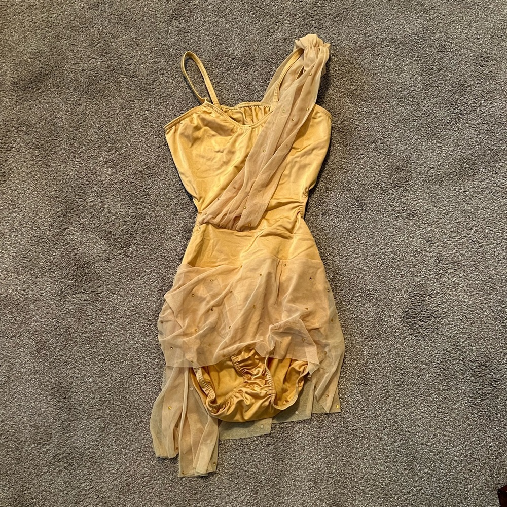 Gold Dance Costume
